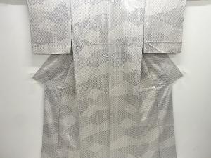 麻の葉模様小紋着物